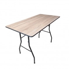 Mesa plegable Rustic sand...