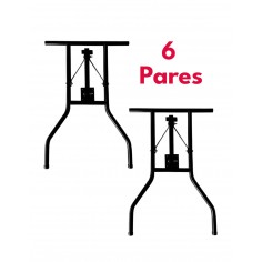 Juego de 6 Pares Patas...