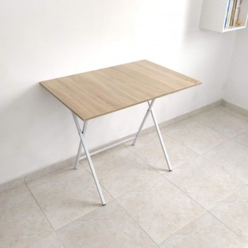 CENTRO ESTANT MESA ESCRITORIO SCP9050BL PLEGABLE DE 90X50 BLANCA